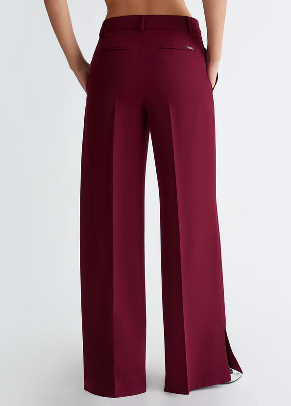 Liu Jo Pantaloni flare con spacchetto Economico