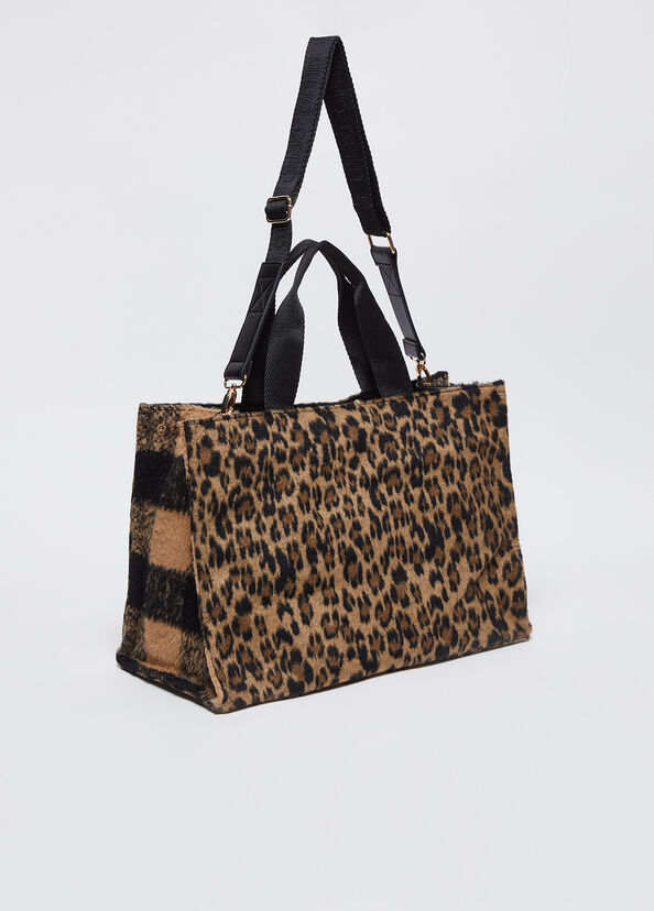 Liu Jo Shopping bag animalier Vendita Calda