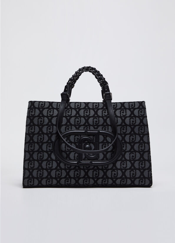 Liu Jo Shopping bag jacquard Promozione
