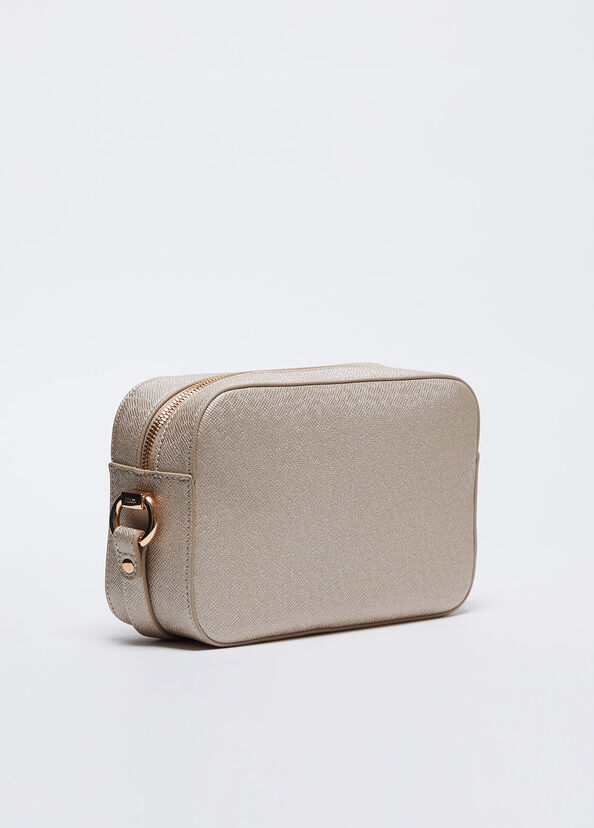 Liu Jo Borsa a tracolla color oro Spedizione Gratuita