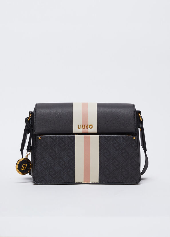 Liu Jo Borsa a tracolla con logo Pezzi Unici