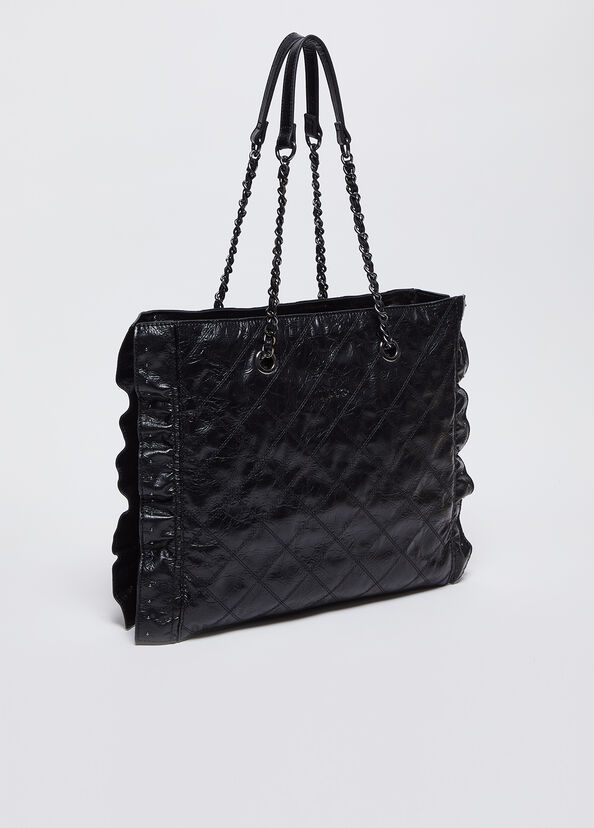Liu Jo Shopping bag glossy matelassé Ultimi tre giorni