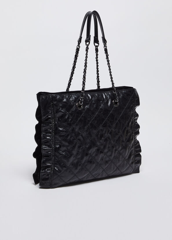 Liu Jo Shopping bag glossy matelassé Ultimi tre giorni