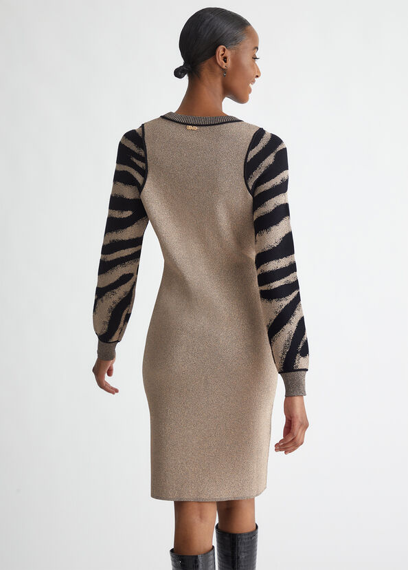 Liu Jo Abito animalier in maglia Offerta