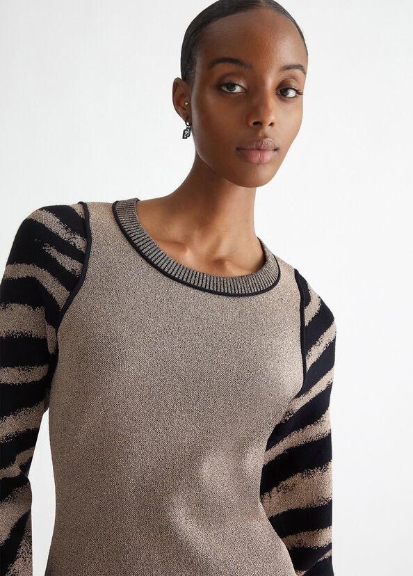 Liu Jo Abito animalier in maglia Offerta