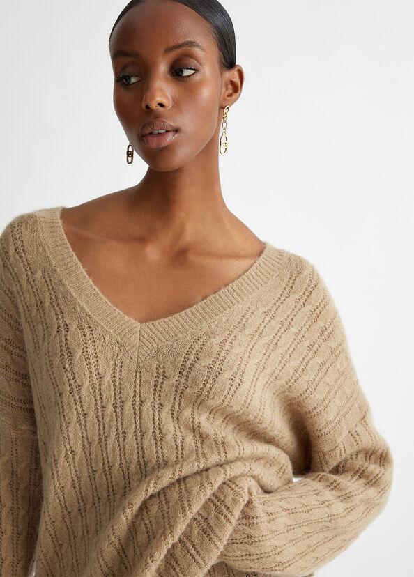 Liu Jo Maglione in misto alpaca In Saldo