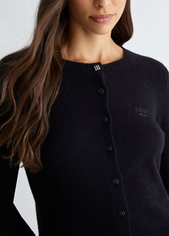 Liu Jo Cardigan in lana e alpaca Qualità