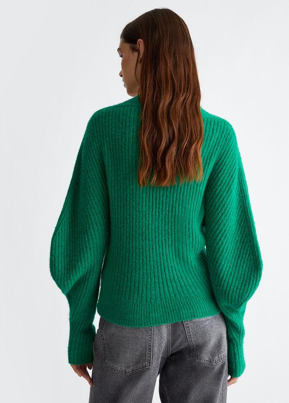 Liu Jo Cardigan in misto lana a coste Soddisfazione Garantita