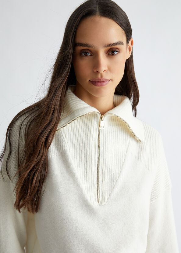 Liu Jo Maglia in lana con zip Qualità Garantita