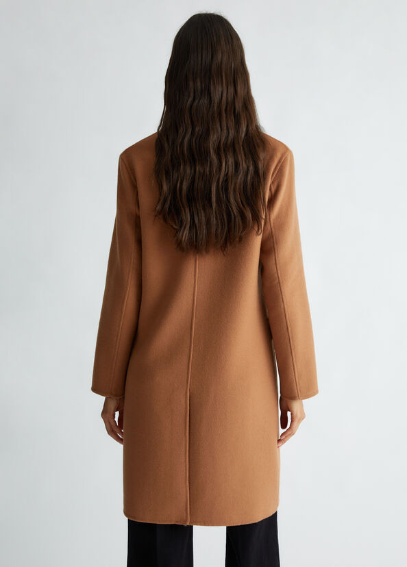 Liu Jo Cappotto doppiopetto in misto lana Shopping Online