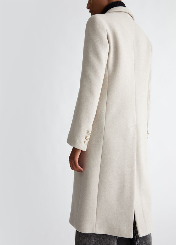Liu Jo Cappotto slim in misto lana Convenienza