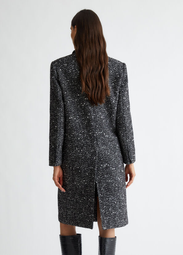 Liu Jo Cappotto in misto lana bouclé Offerte