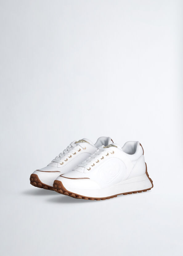 Liu Jo Sneakers bianche in pelle In Linea