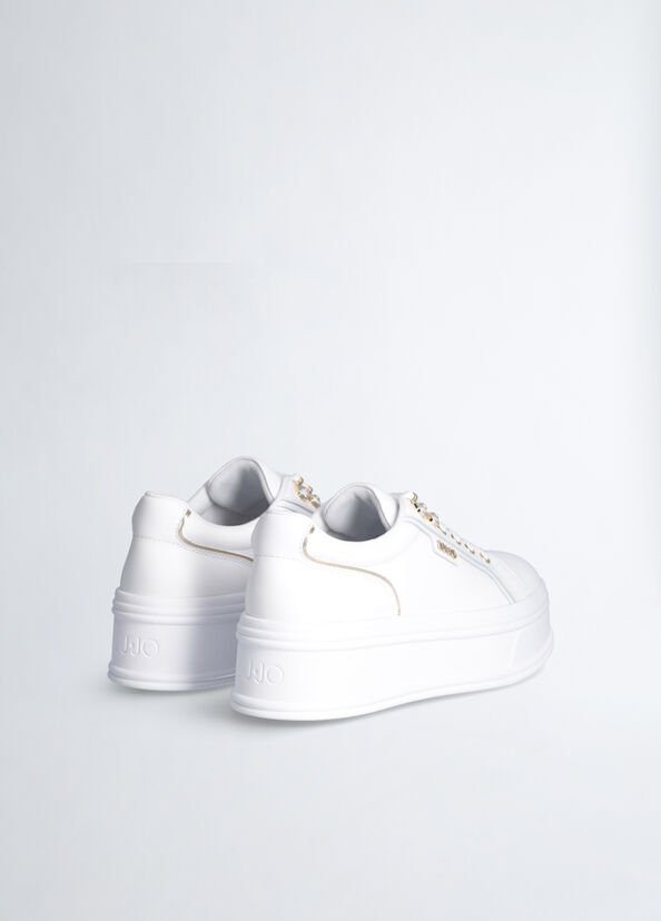 Liu Jo Sneakers platform con pietre gioiello Negozi Online