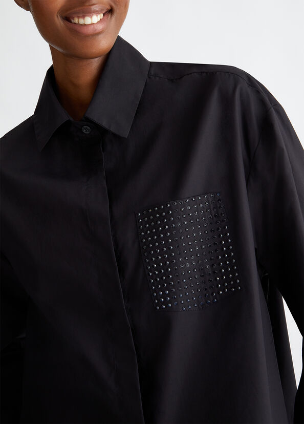 Liu Jo Camicia over con mini borchie Hotsell