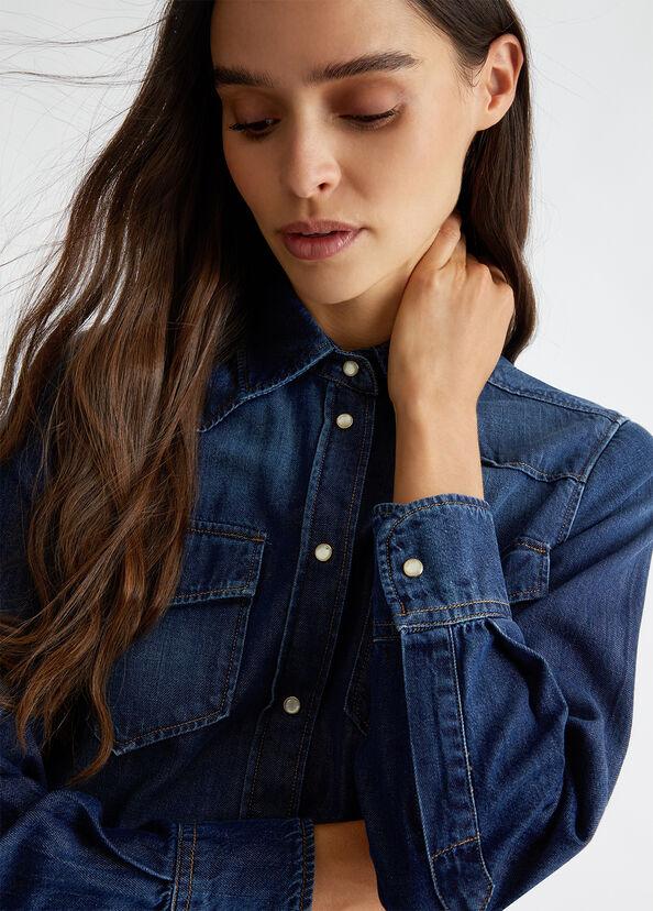 Liu Jo Camicia in denim Vendita Calda