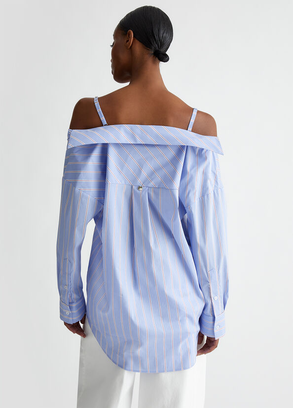 Liu Jo Camicia off-shoulders In Saldo
