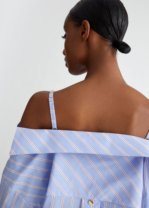Liu Jo Camicia off-shoulders In Saldo