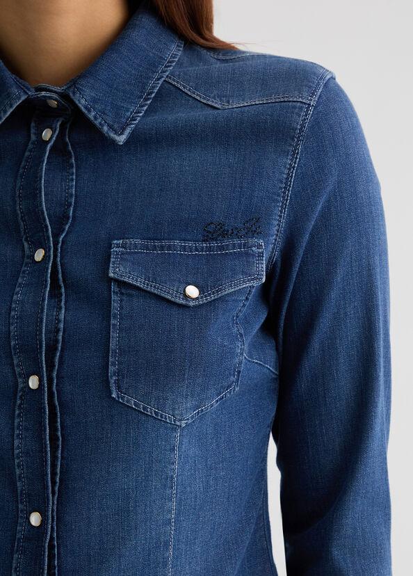 Liu Jo Camicia in denim Moda