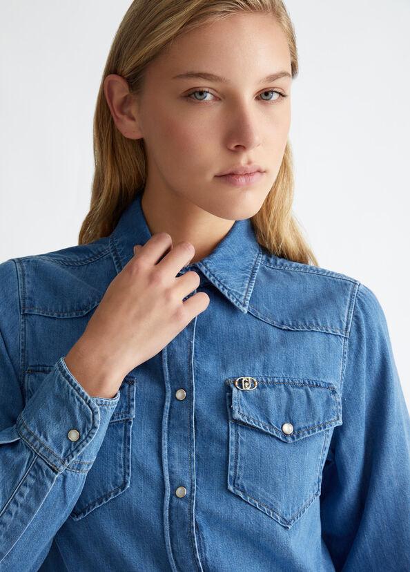 Liu Jo Camicia in denim Italy