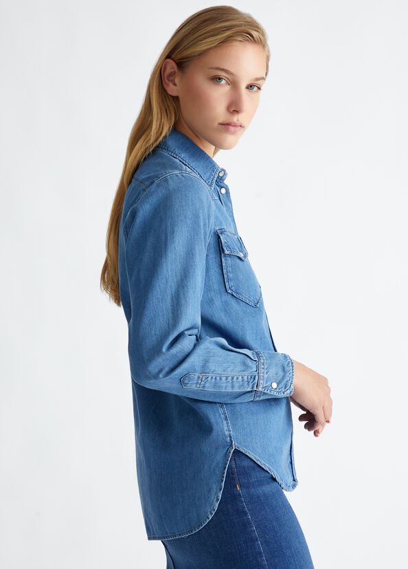 Liu Jo Camicia in denim Italy