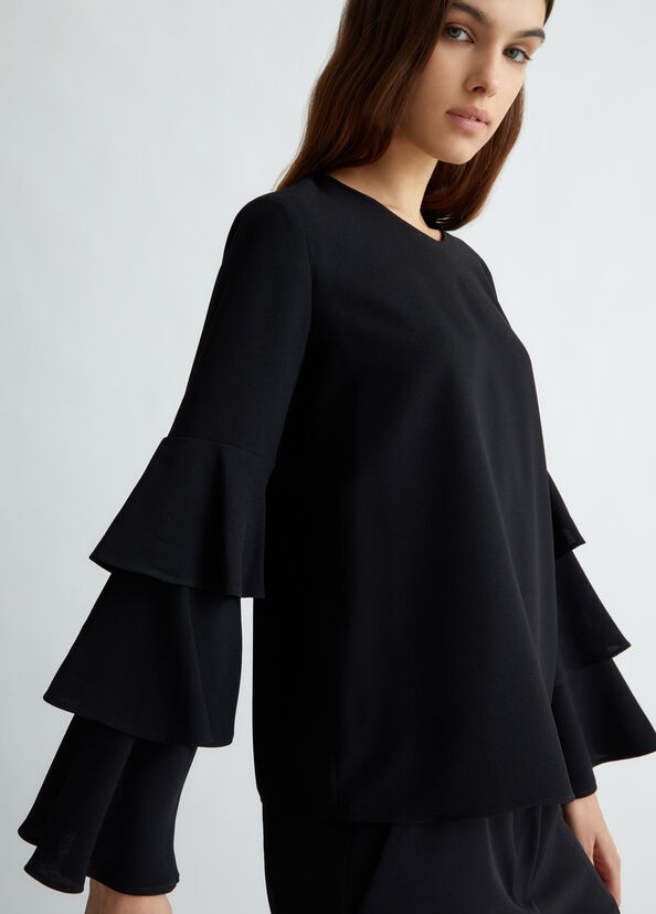 Liu Jo Blusa in crêpe stretch Qualità
