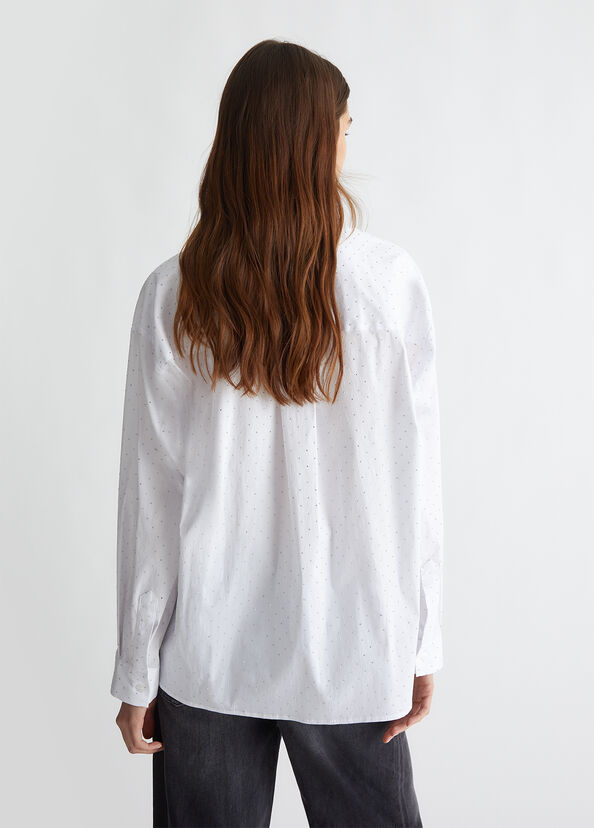 Liu Jo Camicia over con mini borchie Pezzi Unici