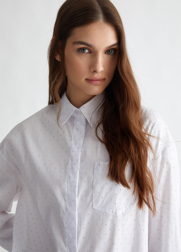 Liu Jo Camicia over con mini borchie Pezzi Unici