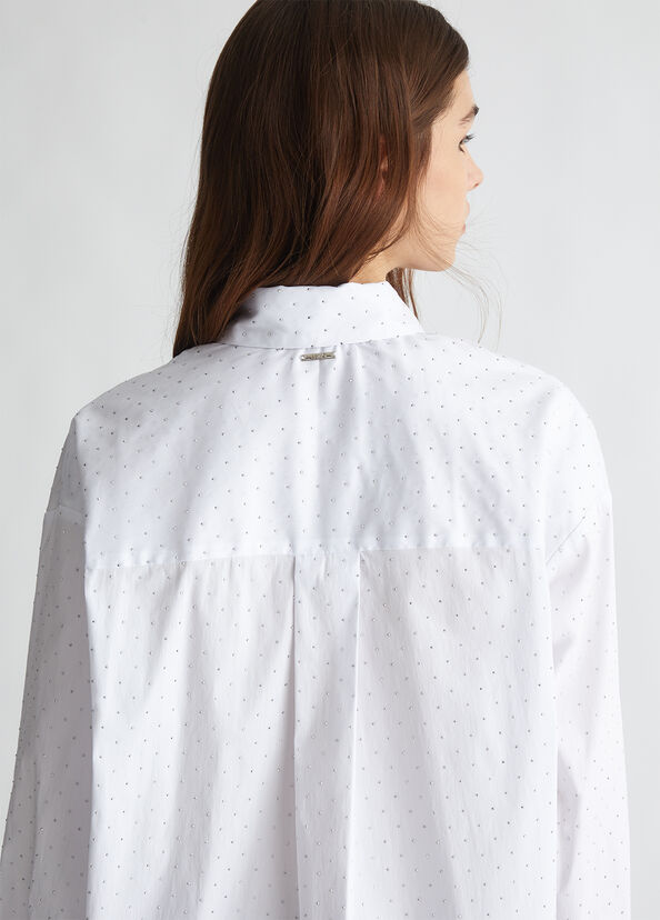 Liu Jo Camicia over con mini borchie Pezzi Unici