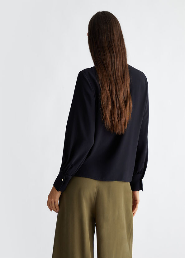 Liu Jo Blusa in crêpe Soddisfazione Garantita