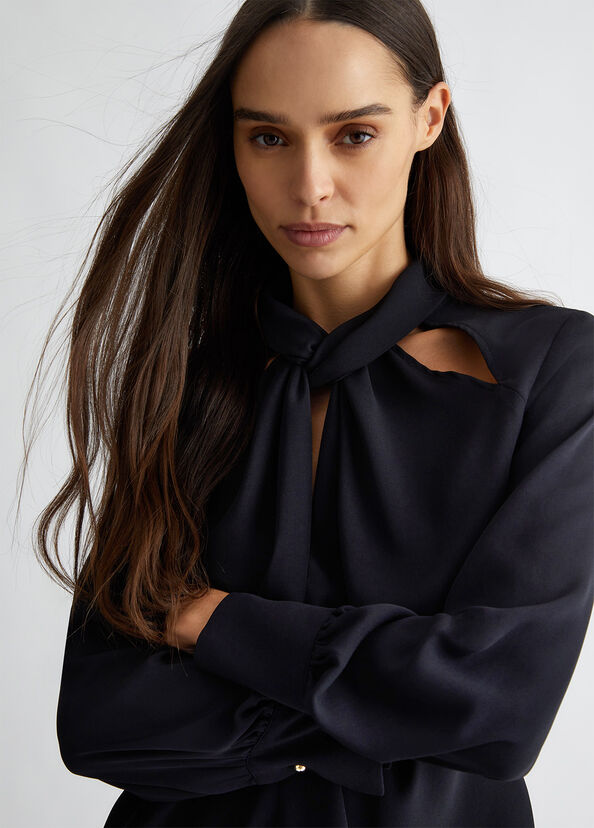 Liu Jo Blusa in crêpe Soddisfazione Garantita