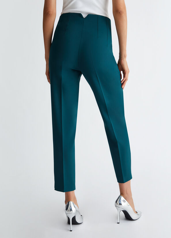 Liu Jo Pantaloni cropped stretch Sottocosto