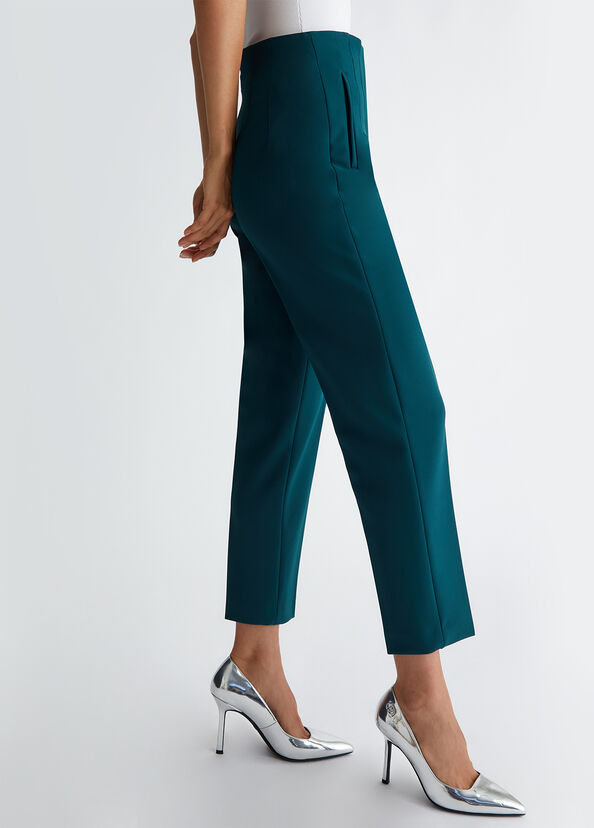 Liu Jo Pantaloni cropped stretch Sottocosto