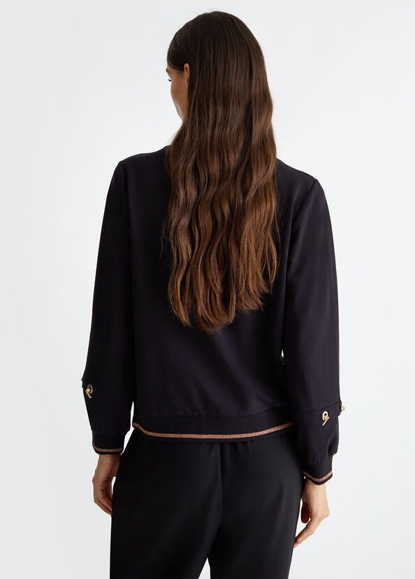 Liu Jo Felpa in cotone stretch Offerte