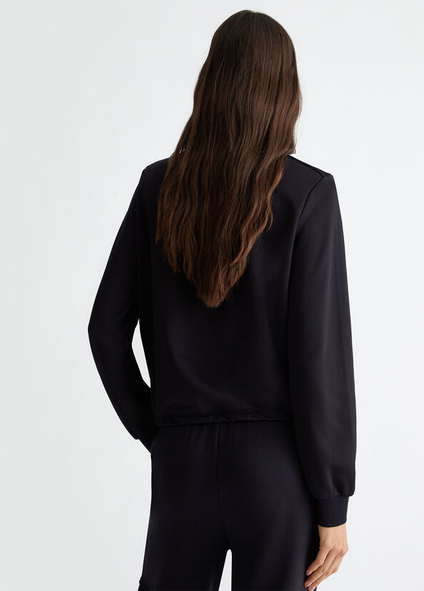 Liu Jo Felpa con zip Italia
