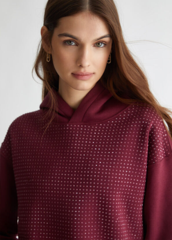 Liu Jo Felpa con strass Vendita
