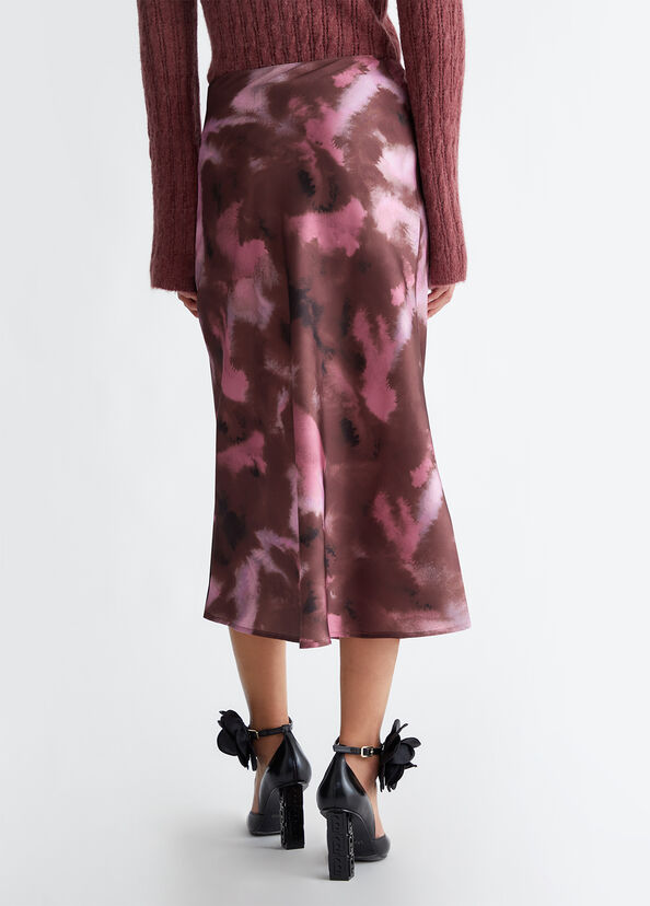 Liu Jo Gonna in twill stampato Online