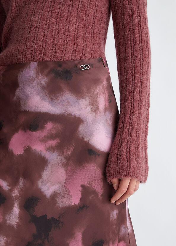 Liu Jo Gonna in twill stampato Online
