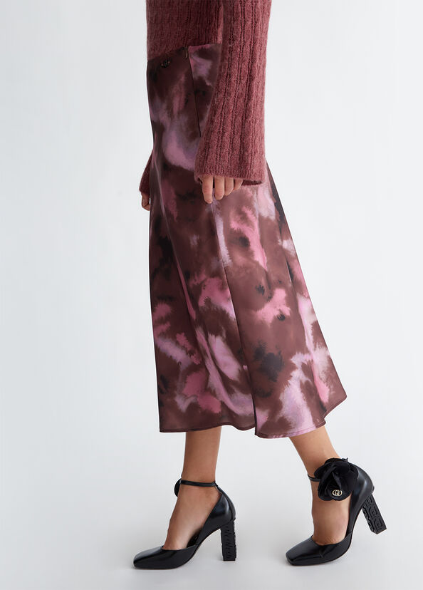 Liu Jo Gonna in twill stampato Online