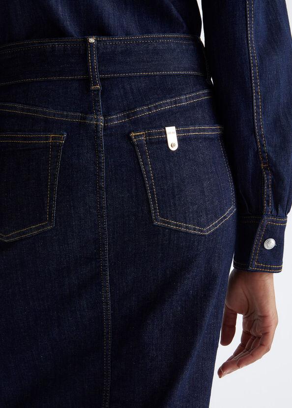 Liu Jo Gonna in denim con cintura Vendita Economica