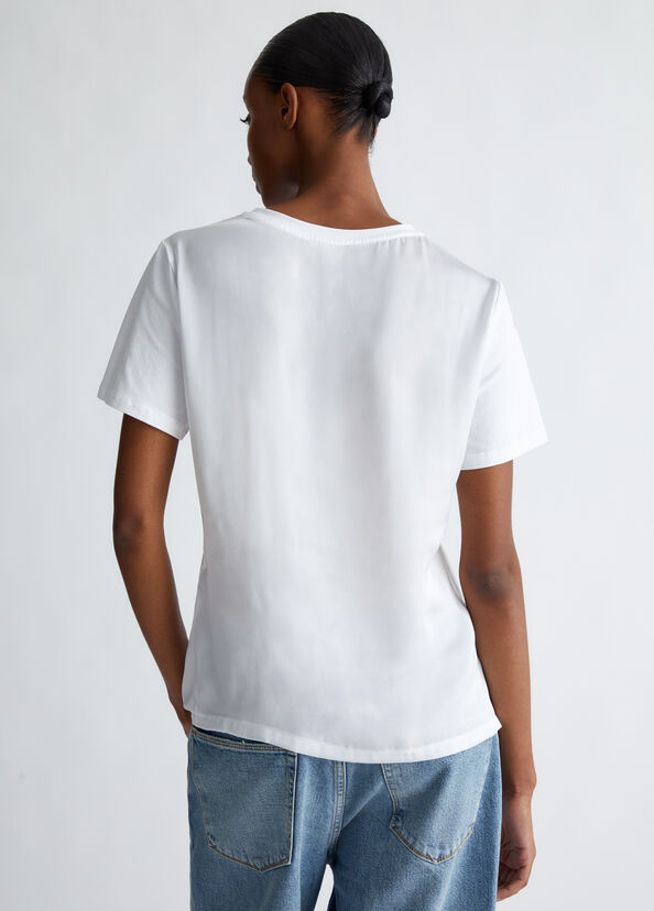 Liu Jo T-shirt con arriccio Promozione