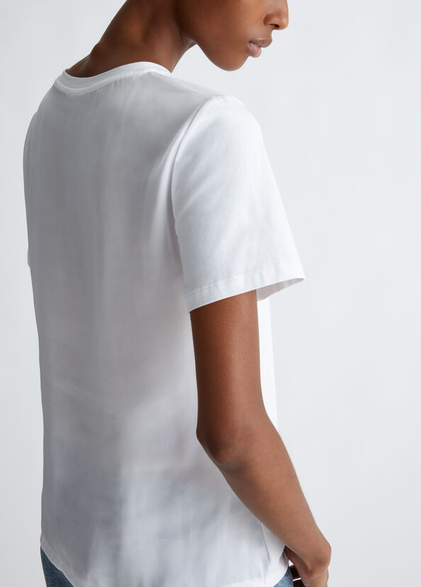 Liu Jo T-shirt con arriccio Promozione
