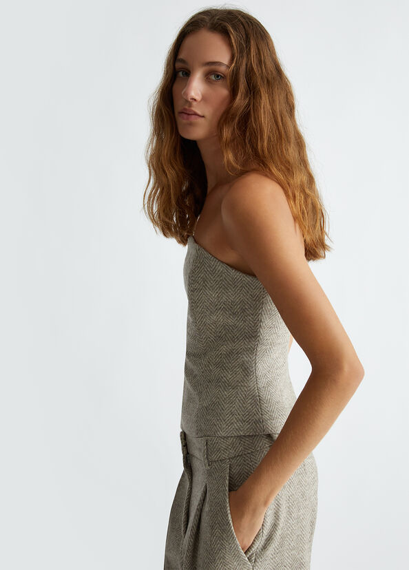 Liu Jo Top in lana moretta Novità