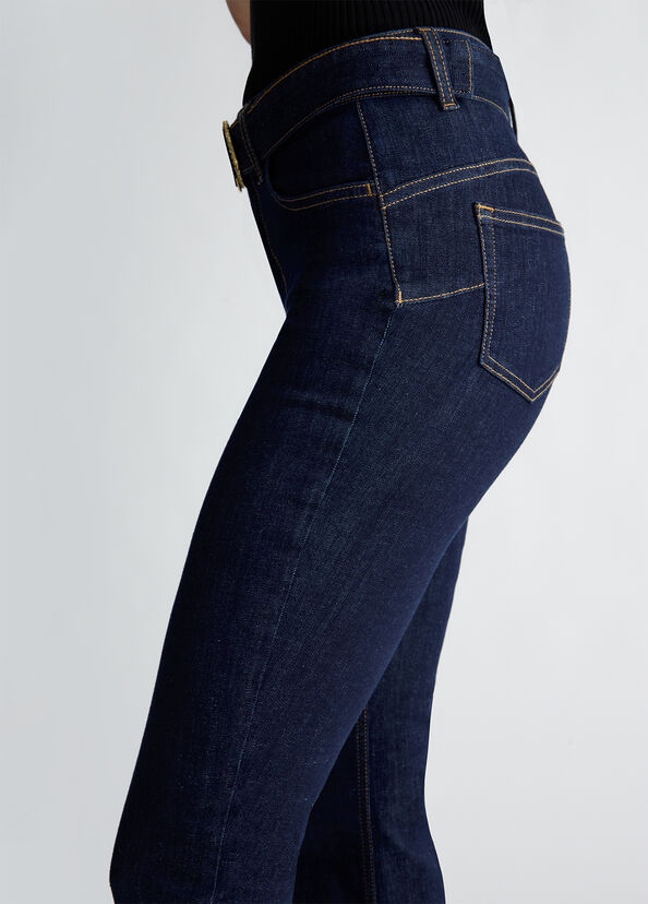 Liu Jo Jeans flare con cintura Hotsell