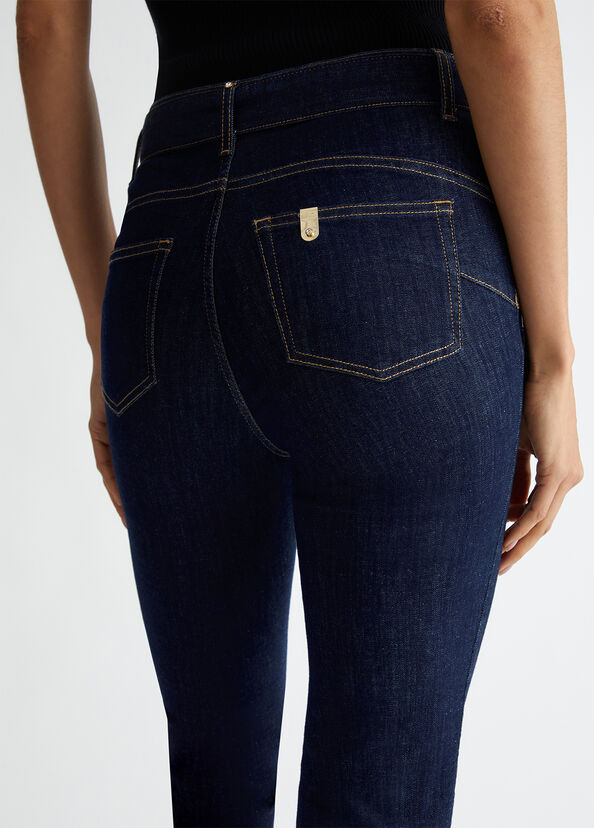 Liu Jo Jeans flare con cintura Hotsell