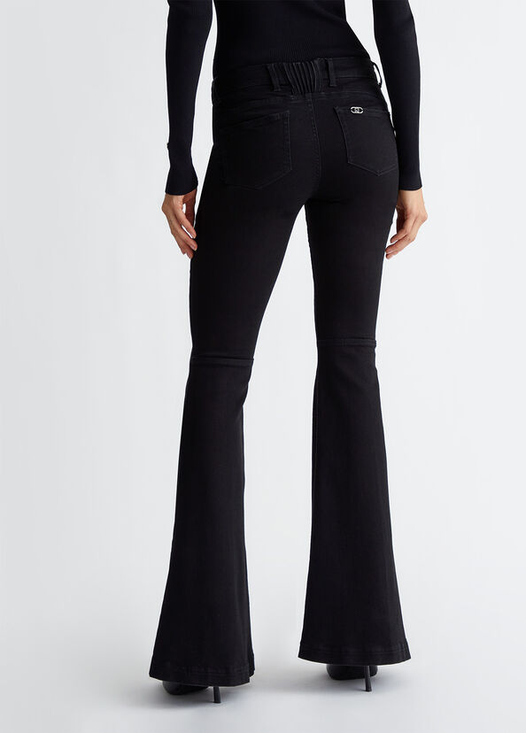 Liu Jo Jeans super flare a vita bassa Vendita Calda