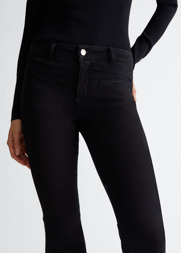 Liu Jo Jeans super flare a vita bassa Vendita Calda