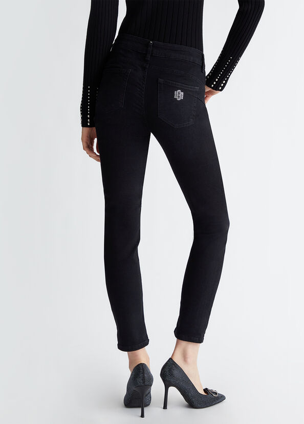 Liu Jo Jeans skinny con bottoni Vendita Economica