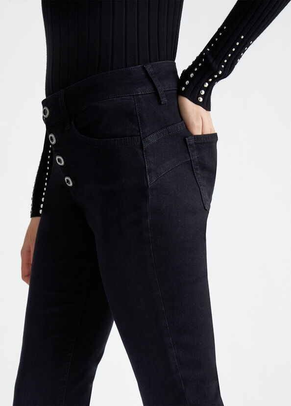 Liu Jo Jeans skinny con bottoni Vendita Economica