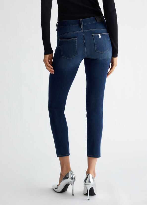 Liu Jo Jeans skinny bottom up Saldi Di Fabbrica
